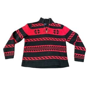 Chaps women’s long sleeve pullover sweater L fits like M